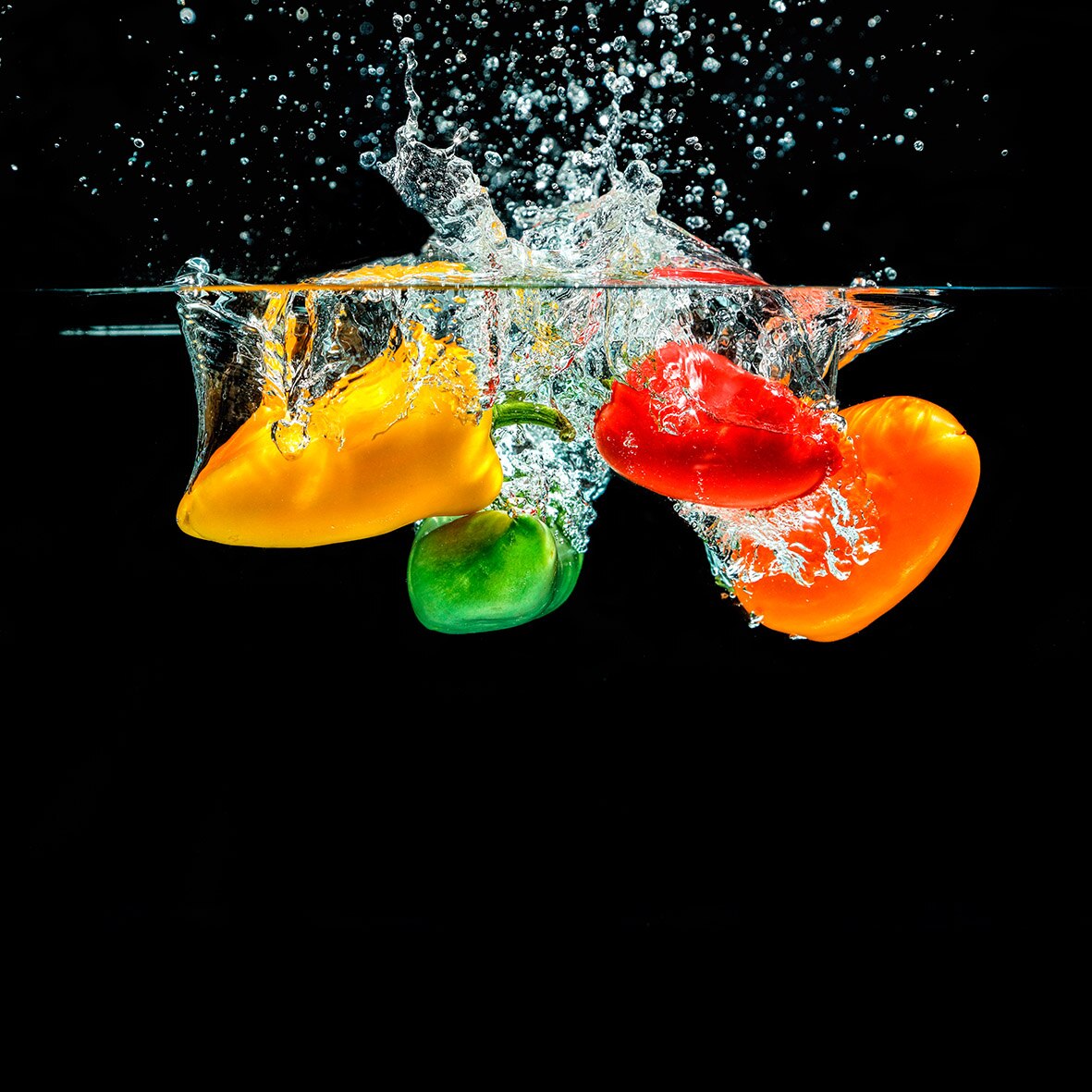 Panou decorativ din sticla securizata pentru bucatarie, protectie aragaz, antistropire, sticla securizata 6mm, Print UV, octopus, imprimata Multicolor, 600mmx600mm oct103-60x60