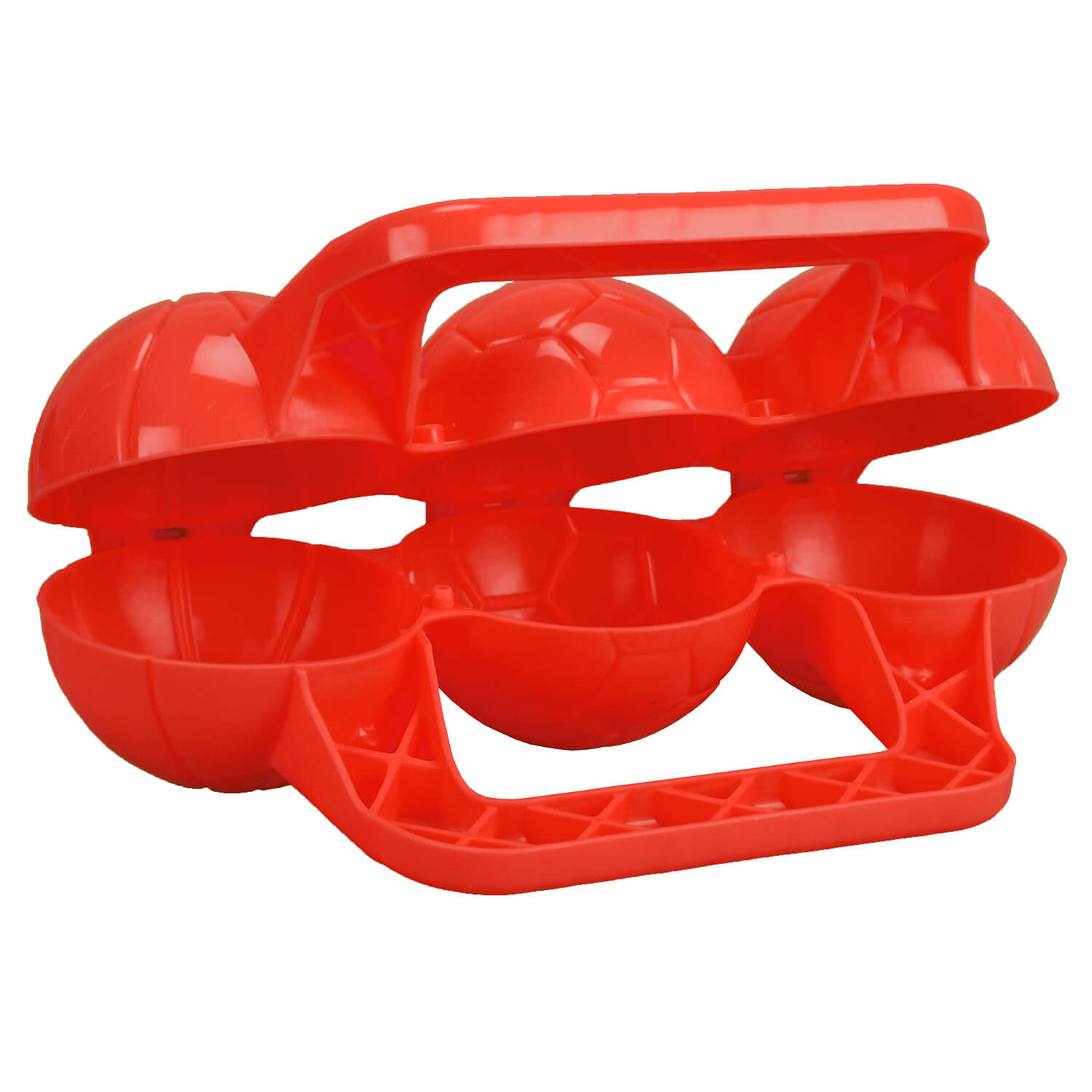 Lingura Action One® pentru bulgari de zapada, tripla, rosu