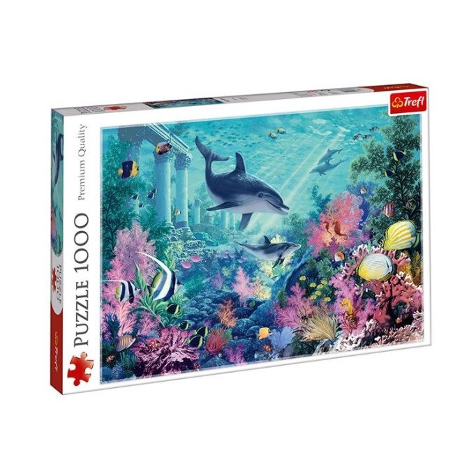 Puzzle mediul acvatic marin, 1000 piese