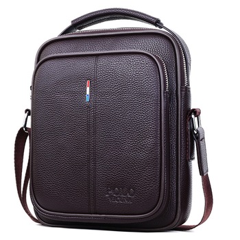 Geanta de umar pentru barbati, Vicuna Polo GT174, maro Geanta de umar pentru barbati, Vicuna Polo GT174, maro