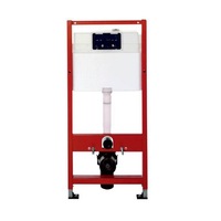 set de wc tece base 4 in 1 cu rezervor base inclusiv clapeta cu dubla actionare crom lucios set de izolatie fonica sistem de fixare inaltimea de instalare 1120 mm si usita de vizitare pentru tablete dezinfectante imagen 0_0_0