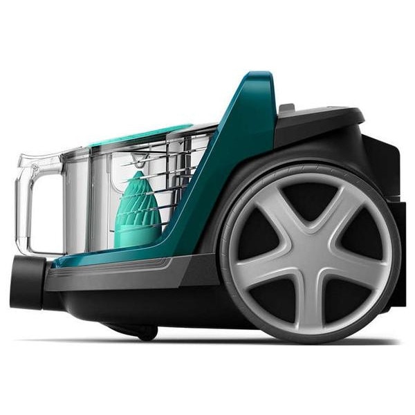 Aspirator fara sac Philips PowerPro Active FC9555/09, 650 W, 1.5 L, filtru anti-alergeni, Verde