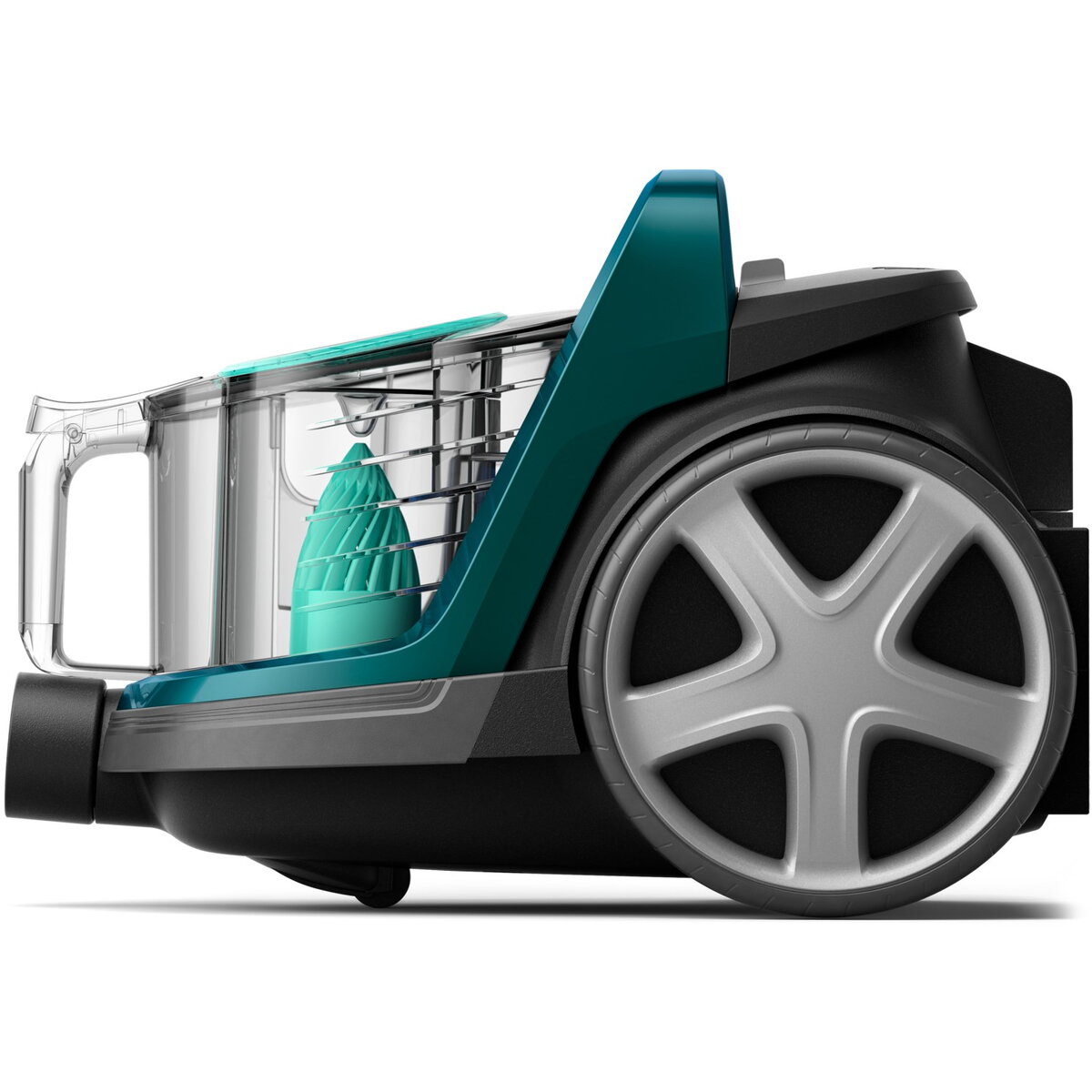 Aspirator fara sac Philips PowerPro Active FC9555/09, 650 W, 1.5 L, filtru anti-alergeni, Verde