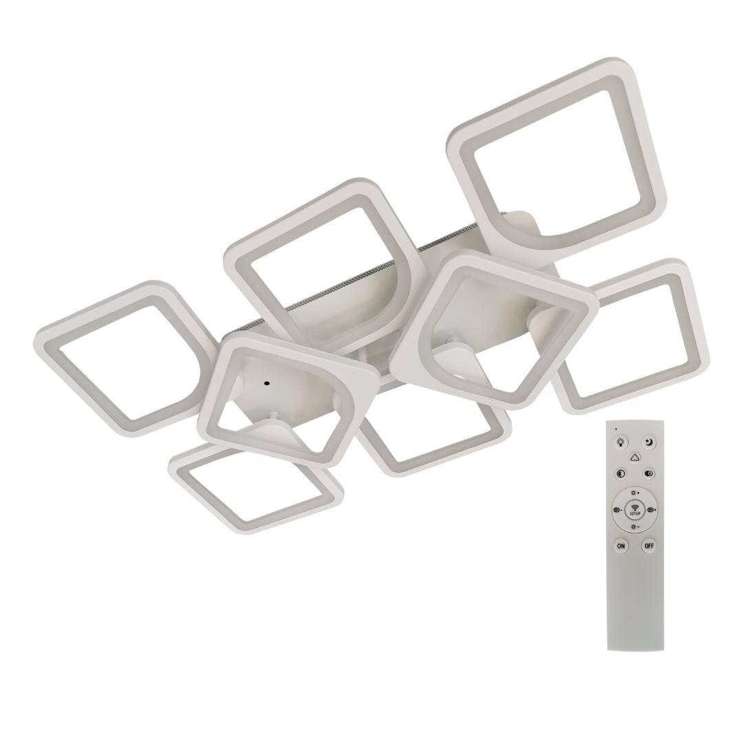 Lustra LED dimabila 120w cu telecomanda si aplicatie 4 functii