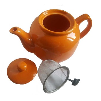 Ceainic Ceramica , Portocaliu ,Treasure, 1,2 litri Ceainic Ceramica , Portocaliu ,Treasure, 1,2 litri