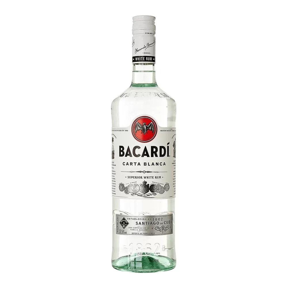 Rom Bacardi Carta Blanca 37.5% 1l