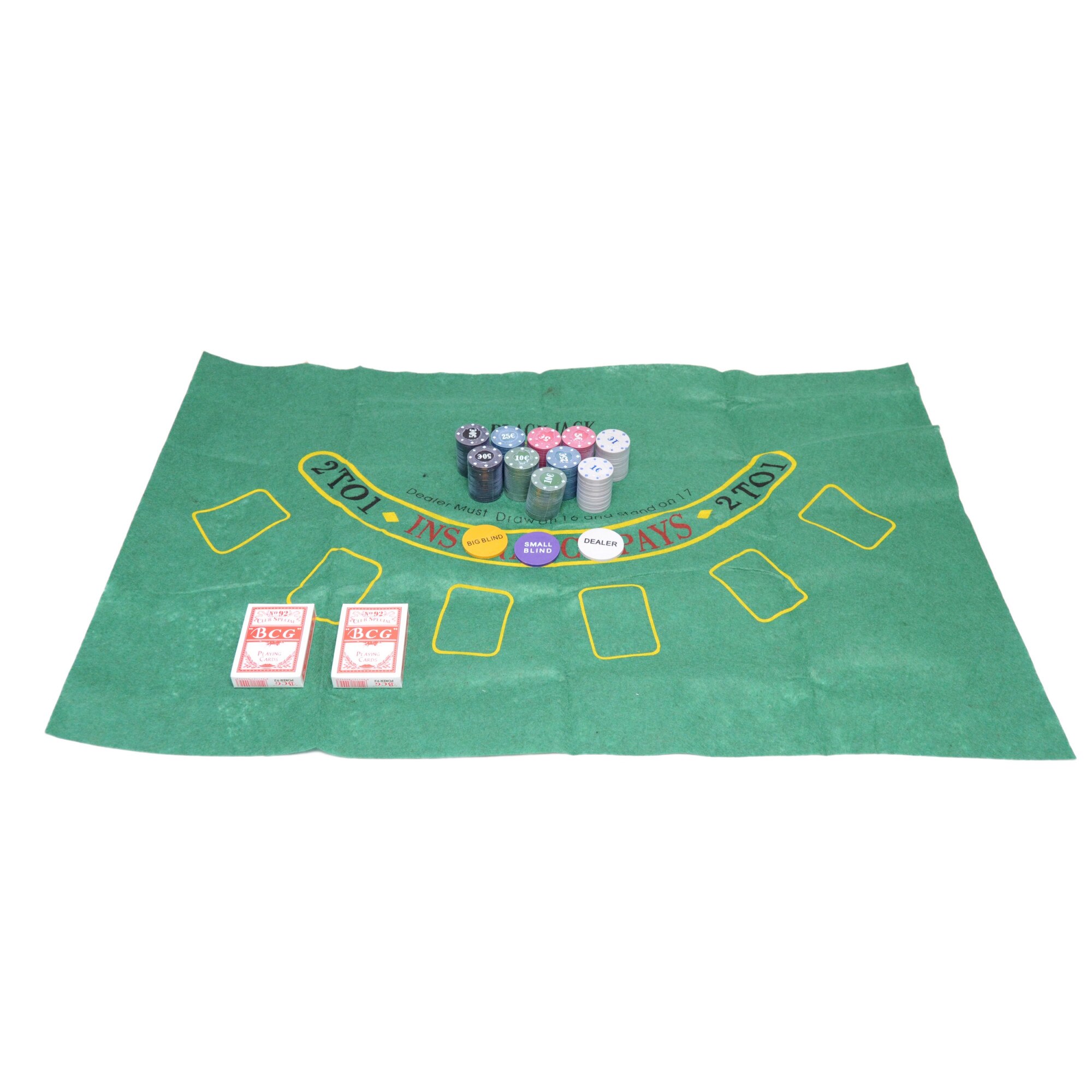 Set complet de Poker 200 jetoane