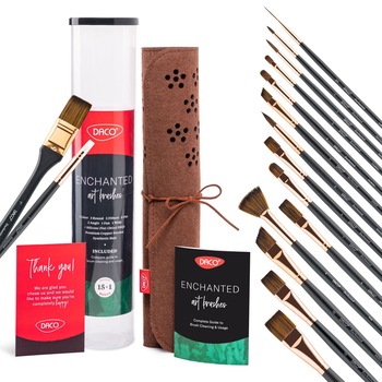 Pensule set 15+1 Enchanted DACO PN2916 Pensule set 15+1 Enchanted DACO PN2916