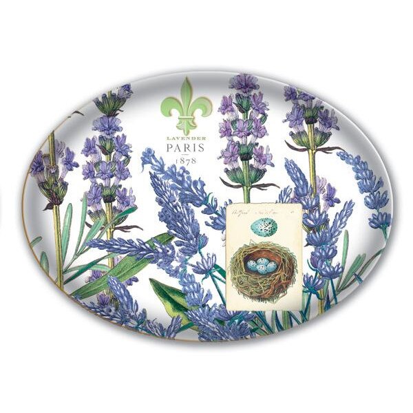 Savoniera din sticla pentru sapun Michel Design Works Lavanda