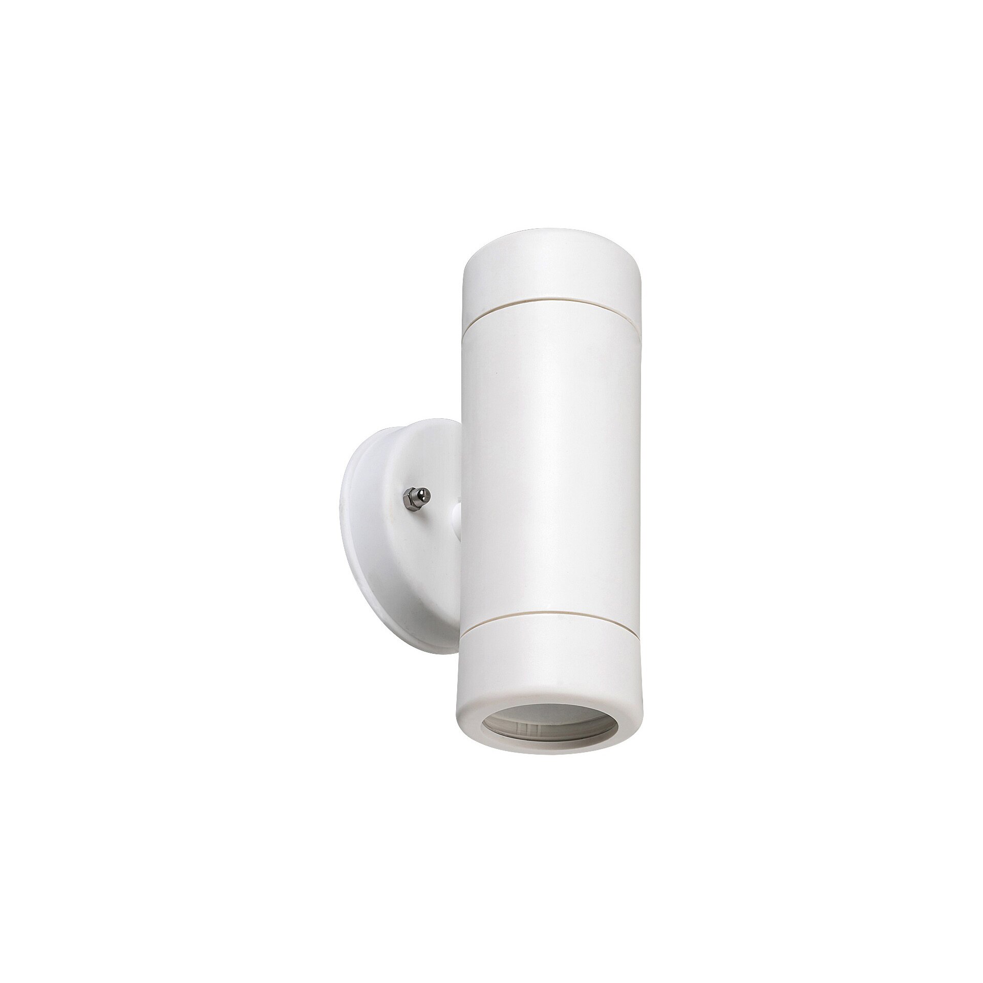 Aplica exterior Rabalux Medina, 2xGU10, 2x10W, IP44, 16 cm, Alb mat