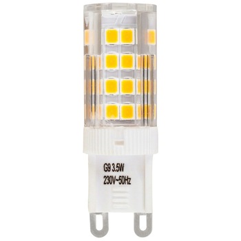 Pachet 2 becuri LED SMD Rabalux, G9, 3.5W, 330 lm, temperatura lumina alba naturala Pachet 2 becuri LED SMD Rabalux, G9, 3.5W, 330 lm, temperatura lumina alba naturala