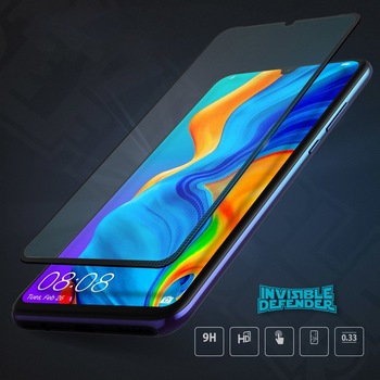 Folie Huawei P30 Lite, Sticla Securizata 2.5D, 0.33mm, Ringke ID Full Cover, cu Rama, Negru Folie Huawei P30 Lite, Sticla Securizata 2.5D, 0.33mm, Ringke ID Full Cover, cu Rama, Negru