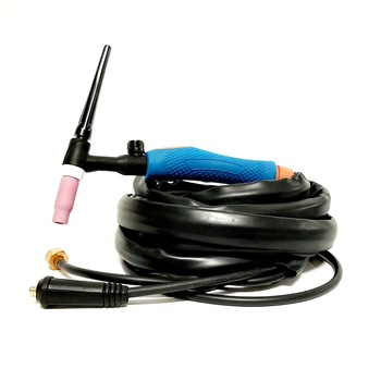 Pistolet Velt Lift TIG WP-17V, 4 m lungime, compatibil cu aparate sudura MMA cu mufe de panou 10-25 mmp Pistolet Velt Lift TIG WP-17V, 4 m lungime, compatibil cu aparate sudura MMA cu mufe de panou 10-25 mmp