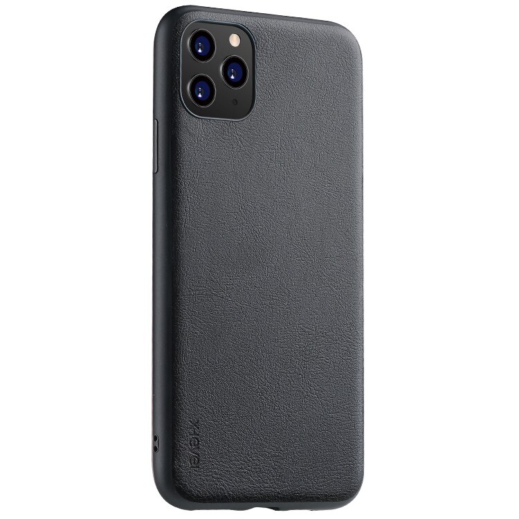 Husa din piele x-level Style, pentru Apple iPhone 11 Pro Max, negru