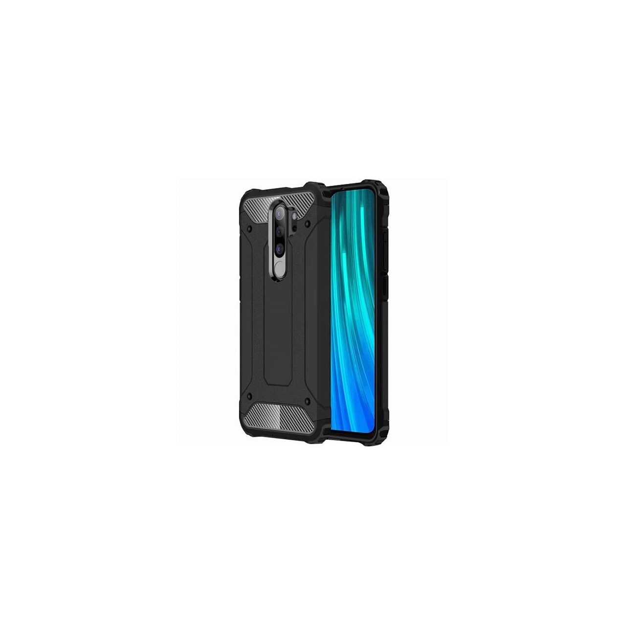Husa Xiaomi Redmi Note 8 Pro - Iberry Armor Hybrid Black