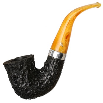 Pipa Peterson, Rosslare Classic Rusticated (05), Fishtail, 9mm Pipa Peterson, Rosslare Classic Rusticated (05), Fishtail, 9mm