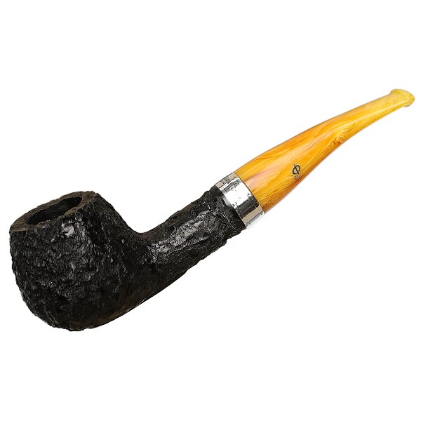 Pipa Peterson, Rosslare Classic Rusticated (408), Fishtail, 9mm