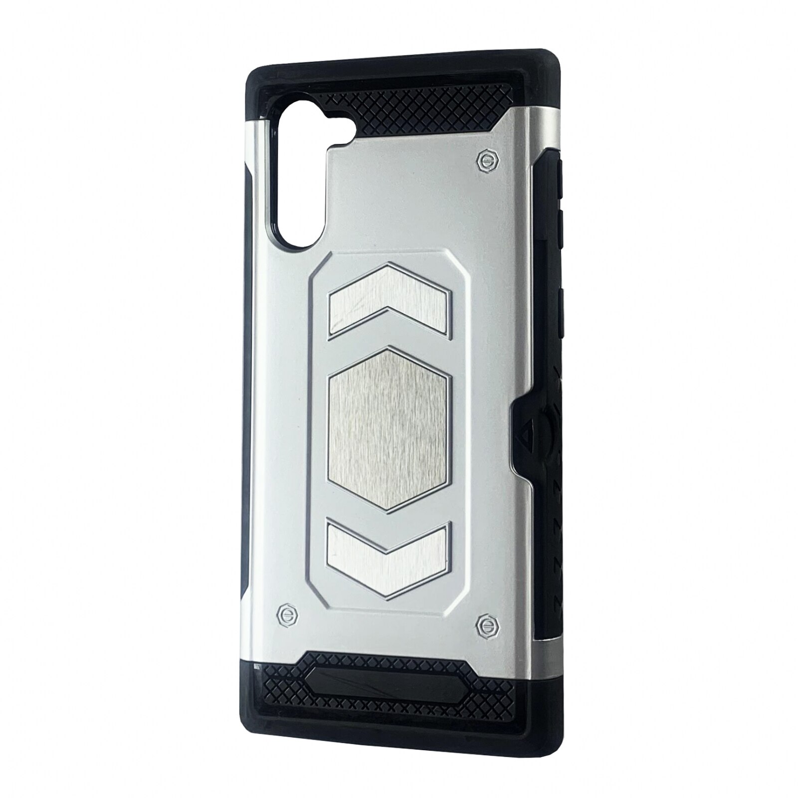 Husa Samsung Note 10 armura auto Silver