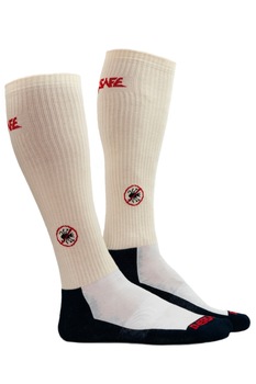 Sosete Oversafe Insect Protect 3/4, barbati, Alb/Bleumarin Sosete Oversafe Insect Protect 3/4, barbati, Alb/Bleumarin