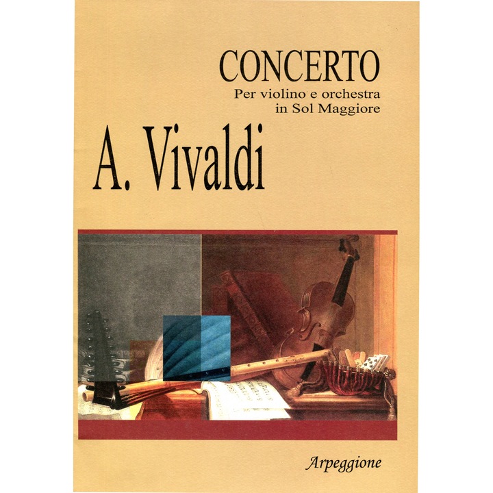 Concerto Per Violino E Orchestra In Sol Maggiore - A. Vivaldi