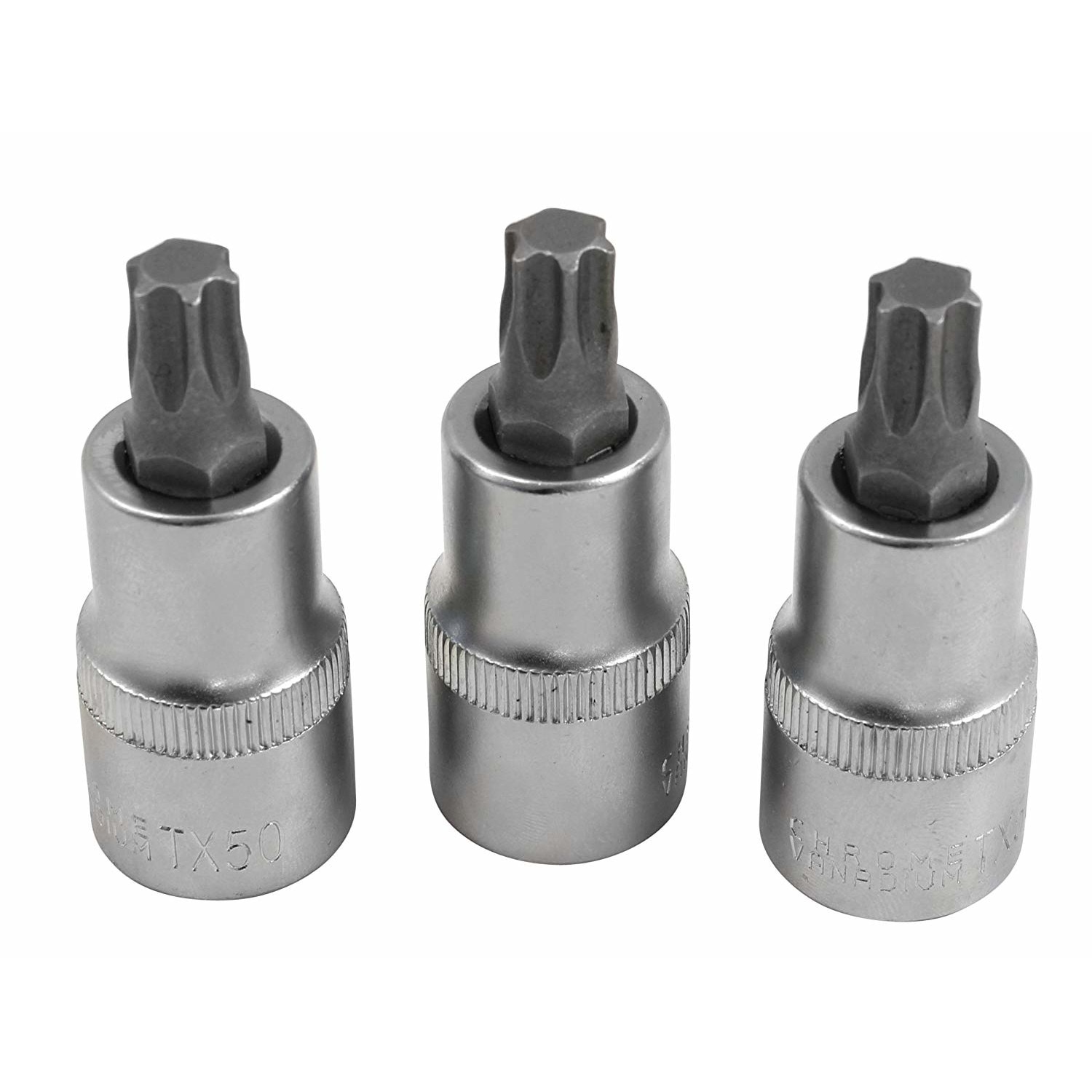 Set 3 Biti Torx T50 cu Adaptor 1/2