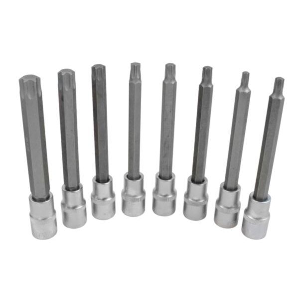 Set 8 Biti Torx cu Adaptor 1/2