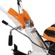Motosapa pe benzina Ruris 7500ACC2, putere 7 Cp, 208 CC, 4 timpi, 2+1 viteze, 83 cm laltime lucru, 29 cm adancime lucru, contine: roti cauciuc + plug + adaptor + accesoriu tractat cu doua roti