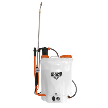 Pulverizator electric RURIS RS 2000, 12 V, 5.5 bar, 3.1 l/min, 0.2-0.4 Mpar presiune lucru, accesorii incluse Pulverizator electric RURIS RS 2000, 12 V, 5.5 bar, 3.1 l/min, 0.2-0.4 Mpar presiune lucru, accesorii incluse