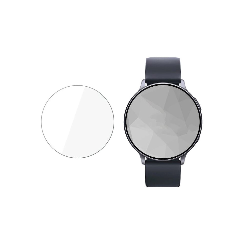 Folie Policarbonat 3MK Arc pentru Samsung Galaxy Watch Active 2 (44mm), Full Cover, Transparenta