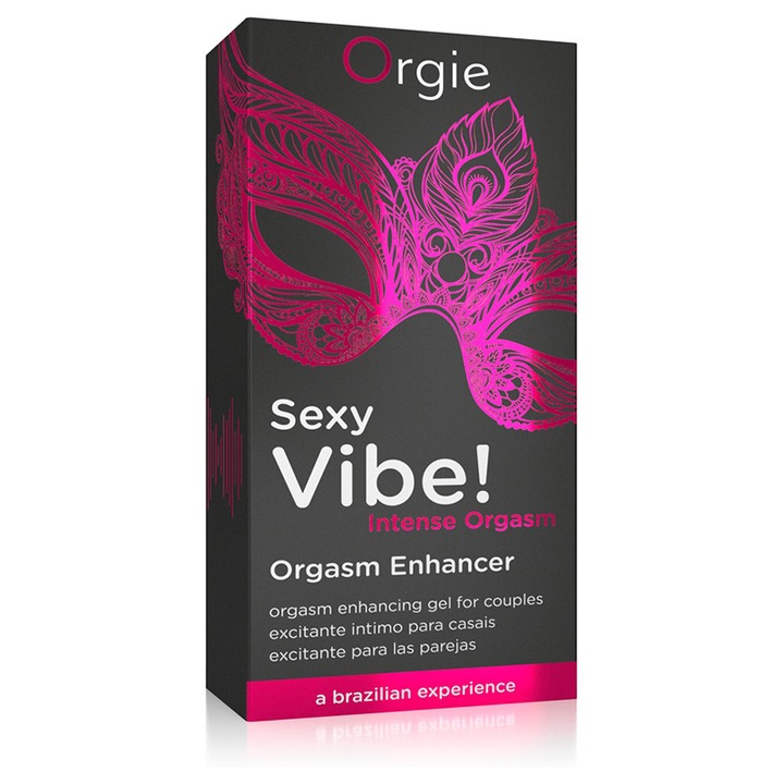 Orgie Sexy Vibe Intense Orgasm orgazmusfokozó síkosító, 15 ml
