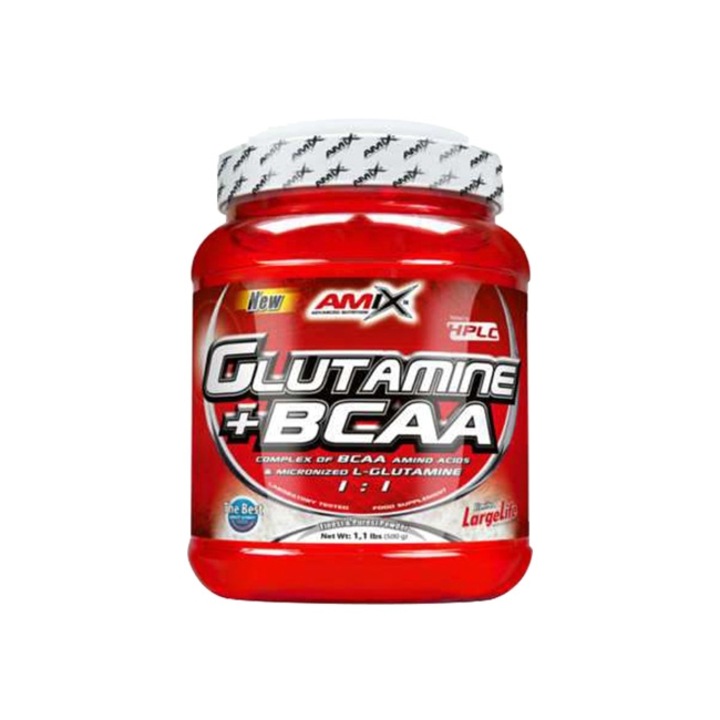 Glutamine + BCAA AMIX Без вкус 0.500 kg