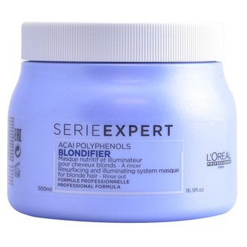 Masca de par L'Oreal Professionnel Serie Expert Blondifier pentru par blond, 500 ml Masca de par L'Oreal Professionnel Serie Expert Blondifier pentru par blond, 500 ml