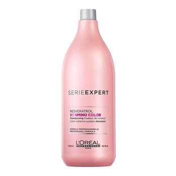 Sampon profesional L'Oreal Professionnel Serie Expert New Vitamino Color A-OX pentru par vopsit, 1500 ml Sampon profesional L'Oreal Professionnel Serie Expert New Vitamino Color A-OX pentru par vopsit, 1500 ml