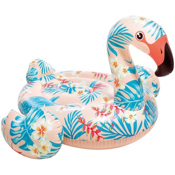 Saltea Intex Tropical Flamingo Ride-On, 142x137cm Saltea Intex Tropical Flamingo Ride-On, 142x137cm