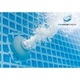 Piscina rotunda cu cadru metalic Premium Prism Frame Greywwod Intex 26742NP, 457xH122 cm, include pompa cu filtru (debit 3.785 l), scara, protectie baza piscina si prelata acoperire piscina