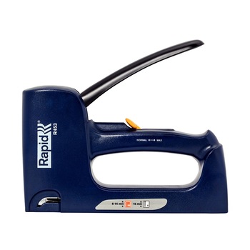 Capsator tacket Rapid R453E Dual, reglare forta capsare, capse 53/6-14 mm, cuie 8/15 Capsator tacket Rapid R453E Dual, reglare forta capsare, capse 53/6-14 mm, cuie 8/15