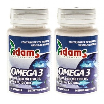 Set Omega 3 Adams Vision 1000Mg 30 + 30 capsule Set Omega 3 Adams Vision 1000Mg 30 + 30 capsule
