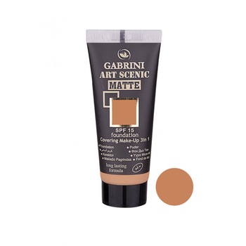 Fond de ten ART SCENIC MATTE 3 in 1 Gabrini, SPF 15, 35 ml, Nr. 12 Fond de ten ART SCENIC MATTE 3 in 1 Gabrini, SPF 15, 35 ml, Nr. 12