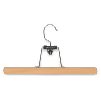 Umeras Premium Foppapedretti ROSITA din lemn de fag masiv, cu cleme pentru fuste sau pantaloni Umeras Premium Foppapedretti ROSITA din lemn de fag masiv, cu cleme pentru fuste sau pantaloni