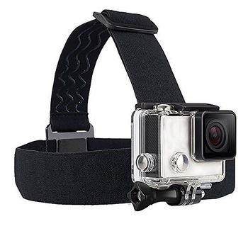 Curea elastica reglabila de montat pe cap pentru GoPro Hero 1/2/3/4, Negru Curea elastica reglabila de montat pe cap pentru GoPro Hero 1/2/3/4, Negru