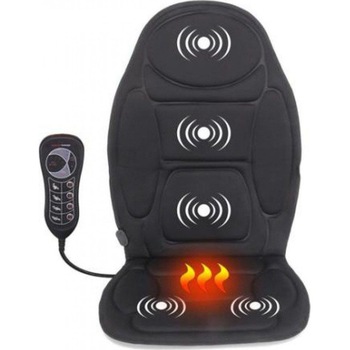 Husa pentru Scaun Auto sau Birou KlaussTech, Functie Masaj si Incalzire, 3 Zone de Masaj, Telecomanda si Adaptor Auto Incluse, 5 Puncte de Masaj, Ideal pentru Relaxare, Design Modern, Culoare Negru Husa pentru Scaun Auto sau Birou KlaussTech, Functie Masaj si Incalzire, 3 Zone de Masaj, Telecomanda si Adaptor Auto Incluse, 5 Puncte de Masaj, Ideal pentru Relaxare, Design Modern, Culoare Negru