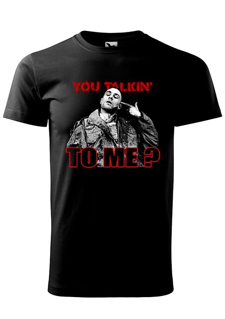 Tricou cu maneca scurta,K-off,negru,Taxi driver