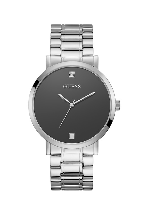 Guess, Rozsdamentes acél karóra egy gyémánttal díszítve, Ezüstszín