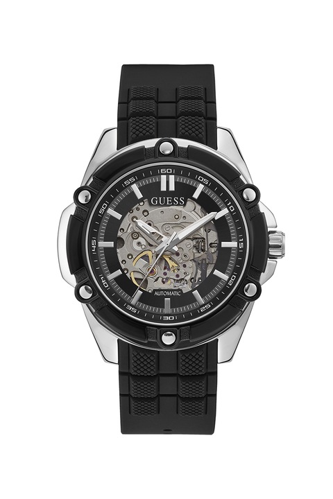 Guess, Automata karóra részben látható mechanikával, Fekete