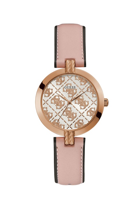 Guess, Часовник с лого, Розов