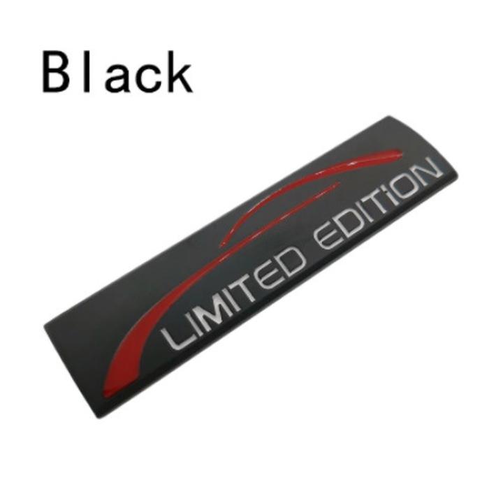 Спортно Лого на автомобила за багажника или вратите tisev , Черно/Червено