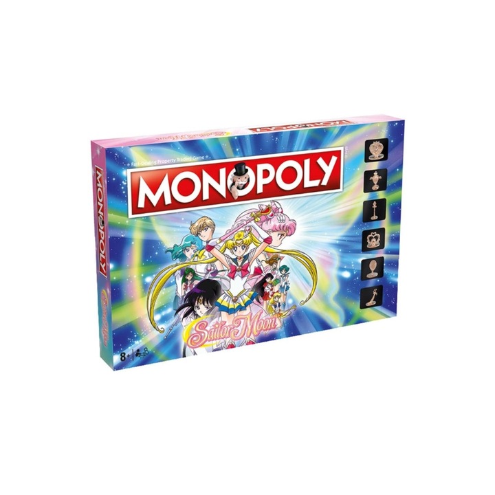 Hasbro - Monopoly Sailor Moon társasjáték