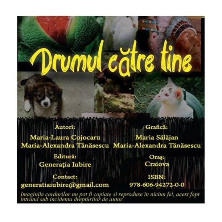 Carduri metaforice terapeutice "Drumul catre tine" I, autori Psih. Laura Maria Cojocaru si Psih. Alexandra Maria Tanasescu, 150 pagini/cartoline