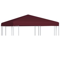 copertina acoperis pentru pavilion gradina vidaxl poliester 3 x 3 m grena imagen 42_0_
0
