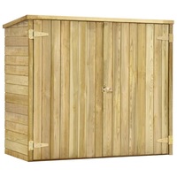magazin depozitare unelte vidaxl lemn de pin tratat 135 x 60 x 123 cm maro imagen 17_0_
0